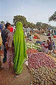 Khajuraho village - the market